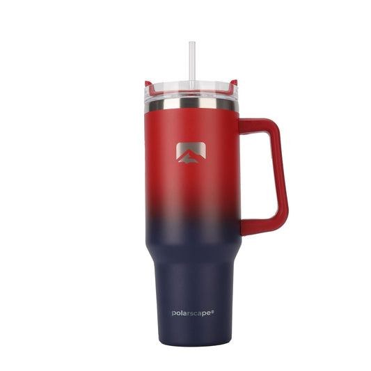 Tumbler with Straw and Lid 40oz Plum